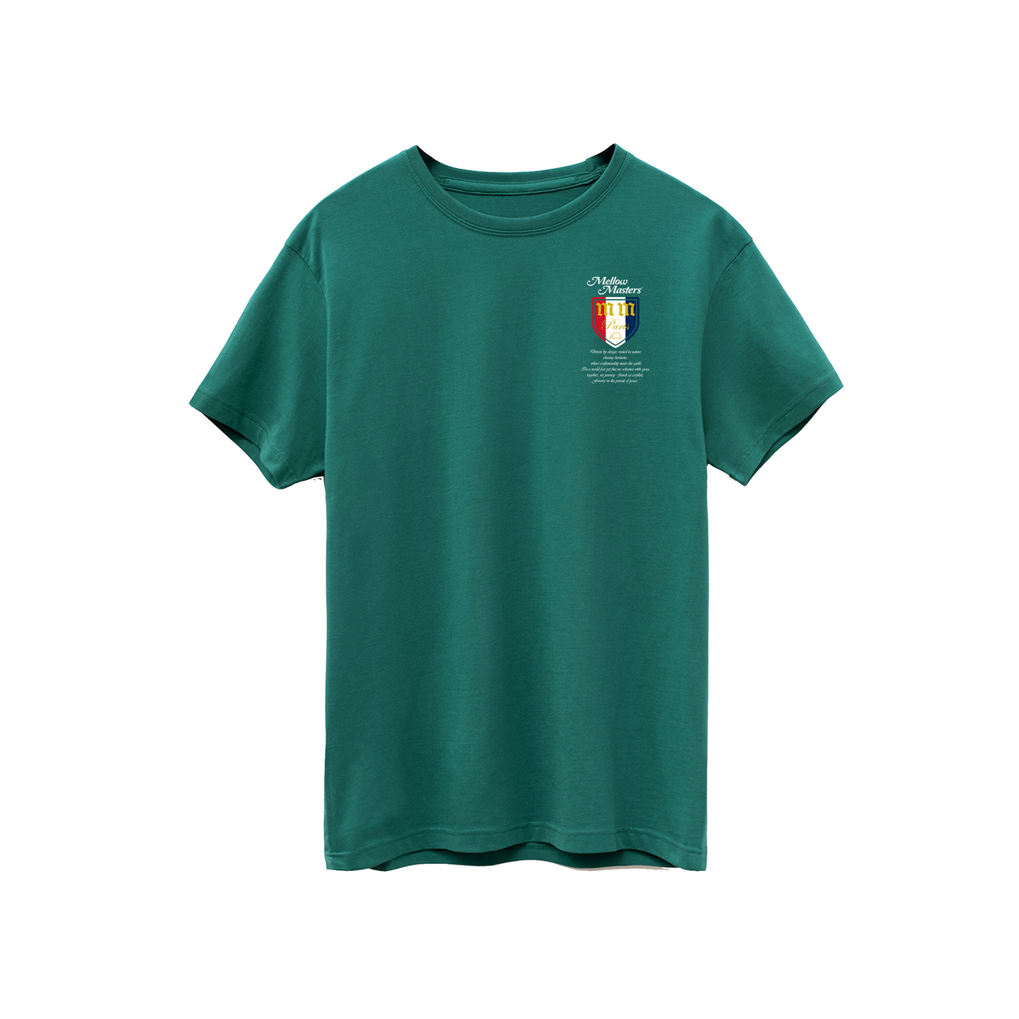 'Motorsports and Sunny Days' Tee Bayberry Green